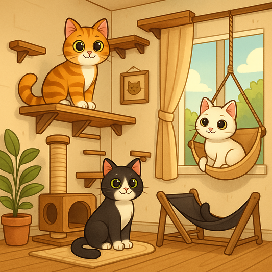 Mehr Platz, mehr Spaß: So wird dein Zuhause zum Kletterparadies für Katzen