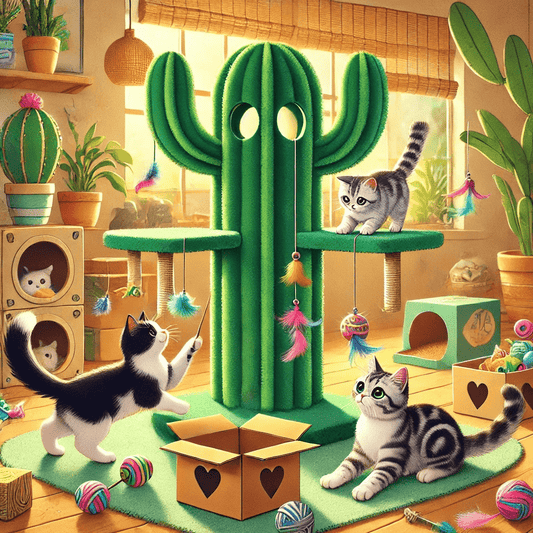 Gesundes Spielen für Katzen: Tipps von Felix und Luna