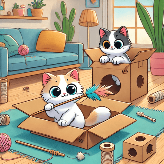 DIY-Katzenspielzeug: Kreative Ideen für mehr Spaß mit Felix und Luna