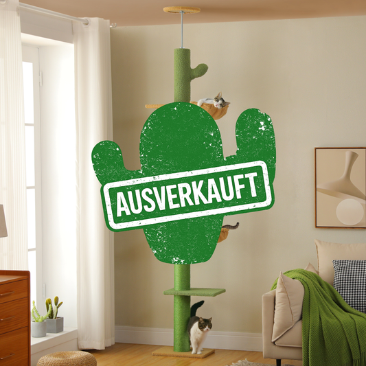 KratzKaktus Kletterpfahl 3.0 - Deckenspanner